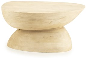 Masuta de cafea Cobble din lemn natur 75x59x35 cm