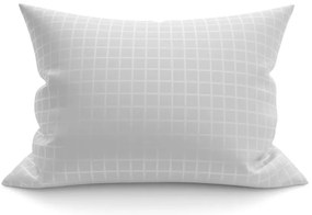 Husa pentru perna 70x90 cm ATG cuburi SPREE alba