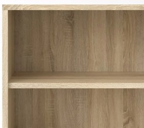Bibliotecă modulară cu aspect de lemn de stejar 89x113 cm Prima – Tvilum