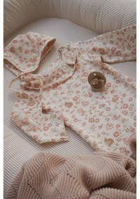 Pătură pentru copii, bej din bumbac organic tricotată 80x100 cm Almond – Cam Cam Copenhagen