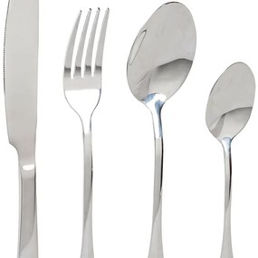 Set 16 tacamuri Silver Chic