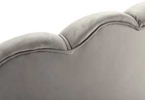 Fotoliu Kingston catifea Riviera H76 cm