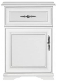 Dulap KENTAK 1D1SL/P, alb alpin