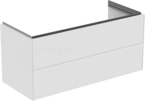 Dulap baza suspendat Ideal Standard Atelier Conca 2 sertare alb mat 120 cm