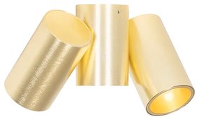 Spotlight de design din alamă cu 2 lumini reglabile - Michael