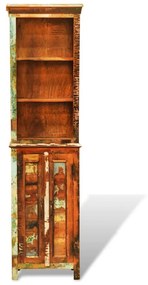 241433 vidaXL Bibliotecă din lemn masiv reciclat, vintage