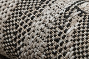 Covor sisal Floorlux 20504 Frunze argintiu si negru Junglă - SECUNDAR-COTATI PRODUSUL