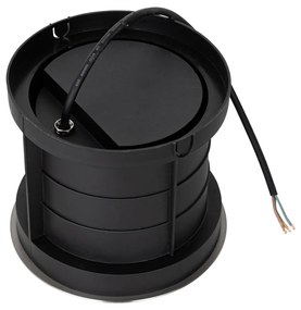 Proiector modern de sol din oțel cu 3 lumini IP65 - Tribus