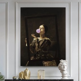 Tablou de perete decorativ Bubble Gum, 100x130cm