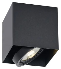 Spot modern negru montat la suprafață, cu LED inclus, cu dimmer - Dionysos