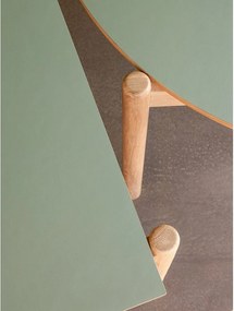 Masă de dining din lemn de stejar 107x190 cm Oblique – Hübsch