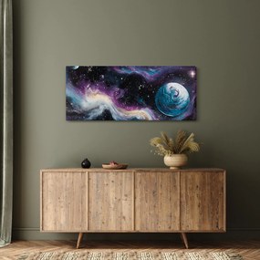 Tablou - Univers pictat (120x50 cm)