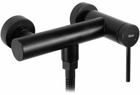 Baterie de dus Clif negru mat