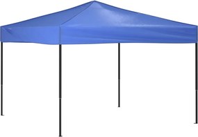 vidaXL Cort pliabil pentru petrecere, albastru, 3x3 m