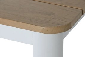 Set dining exterior din aluminiu și rășină, masă + 5 scaune
