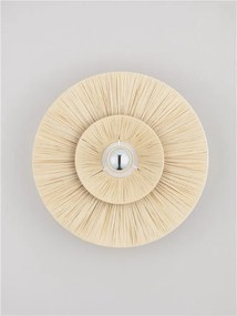 Aplica de perete cu design texturat Nora natur