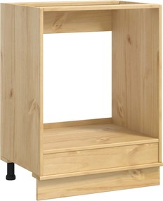 vidaXL Dulap SKI Maro Miere 60 x 46 x 81 cm Lemn de pin masiv