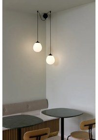 Abajur negru-alb ø 21 cm Around the World Mini – UMAGE