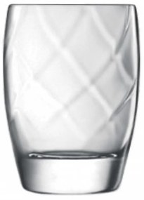 Set 4 pahare apa Canalleto D.O.F., Luigi Bormioli, 354 ml, sticla cristal, transparent