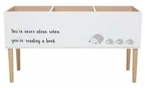 Bibliotecă pentru copii albă 90x50 cm Salam – Bloomingville Mini