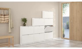 Suport pentru pantofi Flap C 165, alb