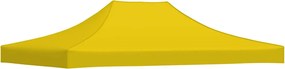 vidaXL Acoperiș pentru cort de petrecere, galben, 4 x 3 m, 270 g/m²