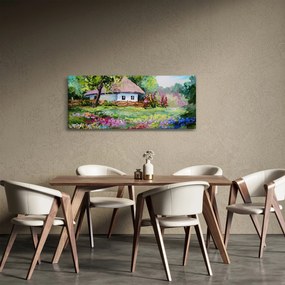 Tablou - Cabană (120x50 cm)