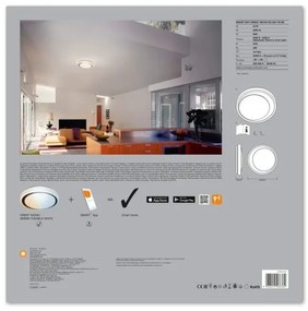 Ledvance - Lumină de plafon cu LED-uri Dimmer SMART + MOON LED/24W/230V Wi-Fi