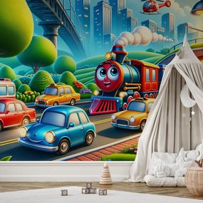 Fototapet - Transport urban vesel (147x102 cm)