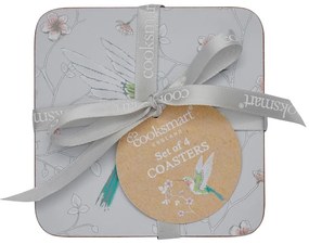 Coasters gri 4 buc. Hummingbirds – Cooksmart ®
