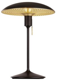 Abajur negru/auriu ø 35 cm Manta Ray – UMAGE