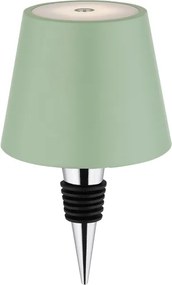 Globo 58488BG-LED Lampă de masă pentru exterior 3-în-1 VANNIE, dimmabilă cu comandă tactilă și reîncărcabilă, 3W/5V IP54 verde