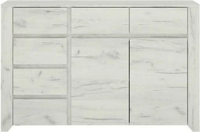Comoda ANGEL TIP 42, alb, PAL melaminat, 119x40x77 cm