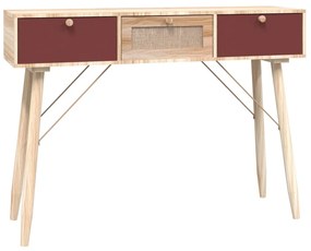 352162 vidaXL Masă consolă cu sertare, 105x30x75 cm, lemn prelucrat