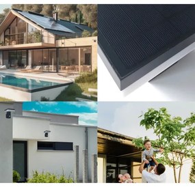 Aplică LED solară cu senzor SOLARIS2 LED/5,5W/3,7V 4000K IP44