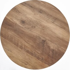 Măsuță de cafea NUBIRA 51x40 cm negru/nuc