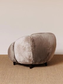 Fotoliu premium, rotund, din catifea, Mercurio