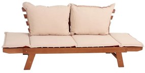 Bancă de grădină din lemn de eucalipt Garden Pleasure Fortuna