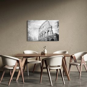 Tablou - Carte poștală de epocă a orașului N⁰1 (90x60 cm)