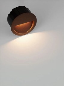 Spot incastrabil exterior IP65, LED CCT Sete corten