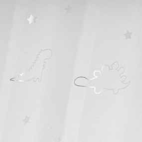 Perdea albă-argintie 140x260 cm Dinos – Casa Selección