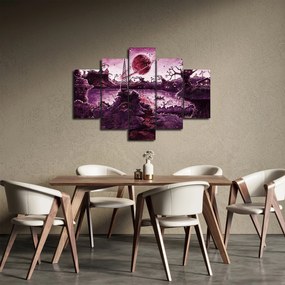 Tablou - Sat fermecat (150x105 cm)