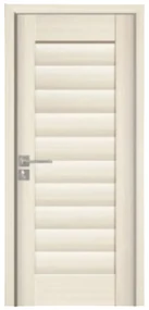 Usa Interior din MDF Novo Doors ND01 LUX PREMIUM, Cadru din Lemn Masiv, KIT COMPLET, Toc Reglabil de 10 CM INCLUS, Plinta pe Ambele Parti (Culoare: