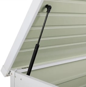 Deuba Cutie de depozitare metalica 120x62x63 cm - alba