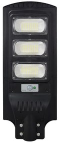 Lampă LED stradală solară cu senzor LED STREET LED/15W/3,2V IP65 + telecomandă