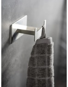 Cârlig argintiu mat autoadeziv din oțel inoxidabil Genova – Wenko