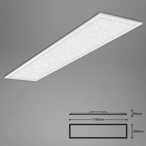 Plafonieră LED dimabilă STARRY SKY LED/36W/230V Briloner 7304-016 + telecomandă
