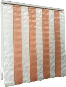 Jaluzele verticale BEATA 9601 / 9625 alb roz – jaluzele verticale moderne complete cu prindere tavan inclus