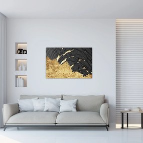 Tablou - Structura de aur N⁰1 (90x60 cm)