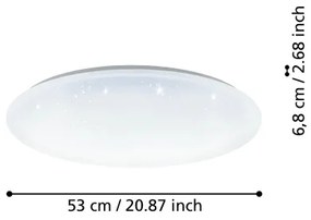 Plafonieră LED dimabilă Eglo 900002 TOTARI-Z LED/44,8W/230V 2700-6500K